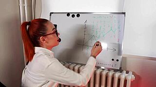 Hooking Up With Pretty Redhead Teacher For Rough Doggystyle And Cowgirl Quickie