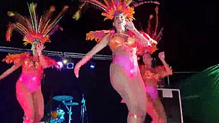 Sambo 2022 Features Big Ass in Leggings and Pantyhose