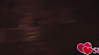 Kenzie Green teases her stepbrother with just the tip in kitchen