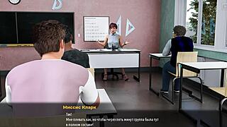 Complete gameplay in Milfs of Sunville 2 part 38! Horny ebony college teacher with big tits gets naked in gym hentai action.