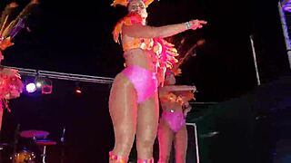 Sambo 2022 Features Big Ass in Leggings and Pantyhose