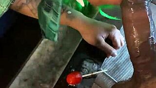 Sucking Dick Became My Favorite Game with Cum in Mouth