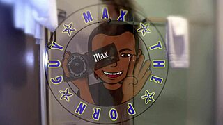 Intriguing POV where Kitty Quinn's soft hands jerk big black cock while squirting wildly