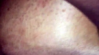 Overcome with passion for Naija creampie in bent over doggystyle with huge monster cock.