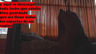 Submissive Latina Wife Sleeps With Husband's Chaste Friend Who Empties All Cum Inside Her Vagina