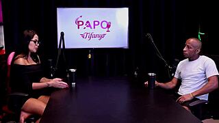 Negro Top Oficial Gang Bang Scene With Brazilian Brunette Banging In Interracial Group Sex