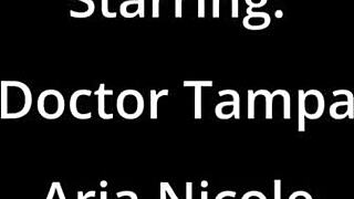 Aria Nicole visits the doctor for a checkup. Her pussy ends up creampied during the examination.