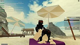 OMG, diving into 106 Roblox porn with bent over assfucking and big black cock riding – so wet! 🍑🔥