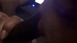 sucking the life out of me with that big black cock and redhead action