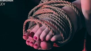These Feet Crave Kinky Games With Bondage And Femdom In Lesbian Threesome Action