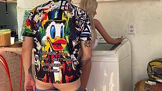 My mother-in-law told me it's been long time and gave me her ass with sex toy