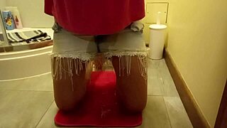 Hey, check out all this wetting and intense masturbation action