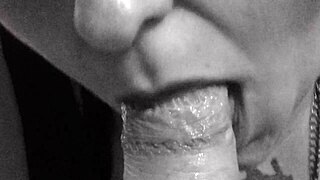 Wet and wild: BDSM and blowjob art together