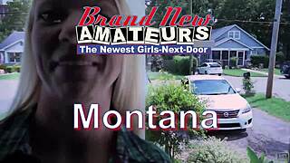 skinny mature blonde montana fingers shaved wet pussy before deepthroat blowjob and facial cumshot