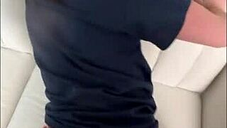 Hot amateur college hookup with Katerina Deville in doggystyle and cowgirl riding her tight wet pussy.