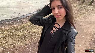 I want to walk through the park with cum on my face cum on my face - public cumwalk