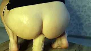 I Feel So Excited Watching Young Step-Mom Train Her Ass With Intense Fisting And Toys For The First Time