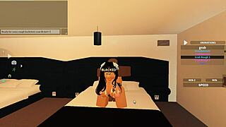 135 Roblox Porn Blacked With Cute Girl Taking Big Black Cock In Ass And Pussy