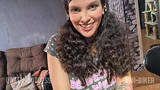 blonde stunner skylar snow takes deepthroat blowjob before spooning pov fuck and facial