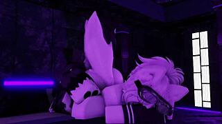 Who knew hard sex with my furry girlfriend in Roblox could feel this wild?