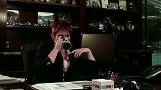 Horny lesbian craves intense strap-on fucking in steamy group session