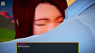 in this erotic game two brunettes with big tits and a redhead teen explore small tits fun. my new family story unfolds homemade style with young passion