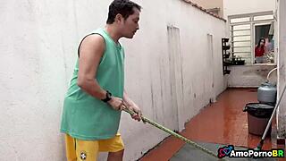 I was alone at home with her on Saturday afternoon getting wild!