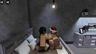 These two horny sluts I met ingame wanted to fuck my big cock