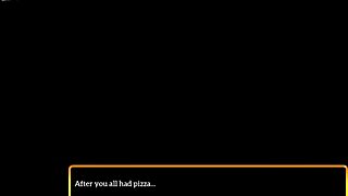 in this erotic game two brunettes with big tits and a redhead teen explore small tits fun. my new family story unfolds homemade style with young passion