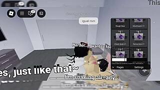 Boyfriend fucks me bareback bent over and almost impregnates in cute furry action