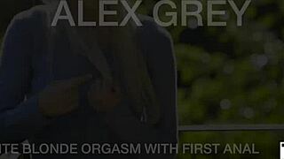 Tushy presents the Forever Grey compilation featuring various scenes with blonde performers in stockings and tattoos