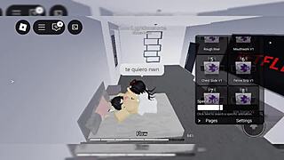 Boyfriend fucks me bareback bent over and almost impregnates in cute furry action