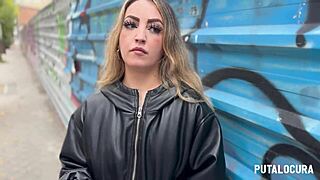 putalocura catches teen 18+ española cloxy with big ass for cum-swallowing ride