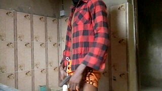 I tried out my new silicone vaginal toy all alone at home, feeling adventurous and free