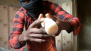 I tried out my new silicone vaginal toy all alone at home, feeling adventurous and free