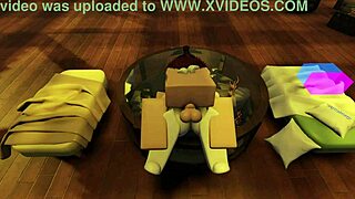 Subscriber Insists On Fucking Her In Roblox Condo Game With Blowjob Doggystyle Missionary Close Up