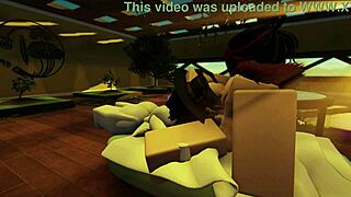 Subscriber Insists On Fucking Her In Roblox Condo Game With Blowjob Doggystyle Missionary Close Up