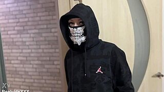 It was a trap but the sexy thief got caught red-handed. Then fucked with blowjob doggystyle cum covered action.