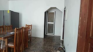 Why does this maid whore shake her big ass on camera for daddy in uniform?