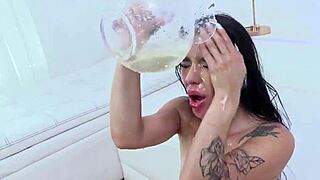 Whore Rousse Black Loves Cum In Mouth