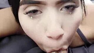 SUCKING COCK While Driving on Public Road