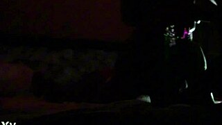 Whoa, sucking this big black cock like a banana! Oiled blowjob action gets so sexy and wild!