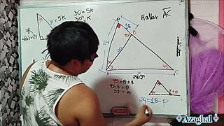 hey, check this wild asian bedroom scene with a nerdy student and teacher exploring sexual math to calculate your area x in a steamy setup