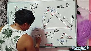 hey, check this wild asian bedroom scene with a nerdy student and teacher exploring sexual math to calculate your area x in a steamy setup