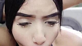 SUCKING COCK While Driving on Public Road