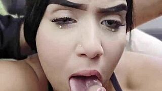 SUCKING COCK While Driving on Public Road