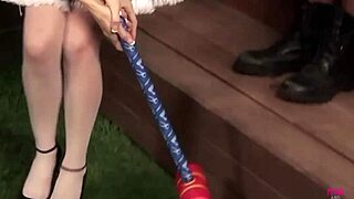 Serving Tea Became Too Boring So They FUCK Each Other Senseless Instead!