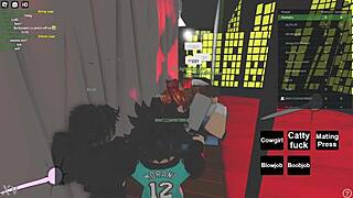 Hey, those Roblox noobs just got busted while they were fucking in the game