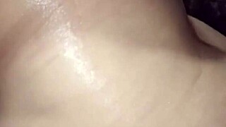 the neighbor surprises me in the bathroom and takes my big ass