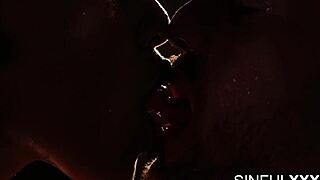 Ebony bound making sweat SinfulXXX